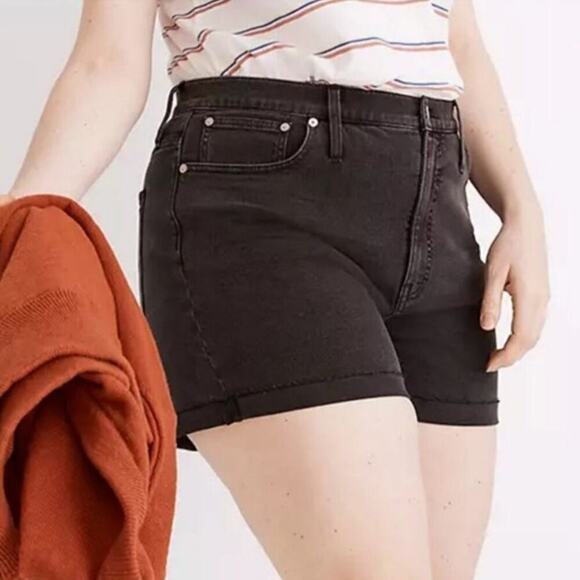 NWT Madewell High Rise Denim Shorts Size 28 - Picture 2 of 8